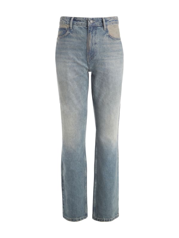 超激安 stained denim GUESS | pants flare パンツ