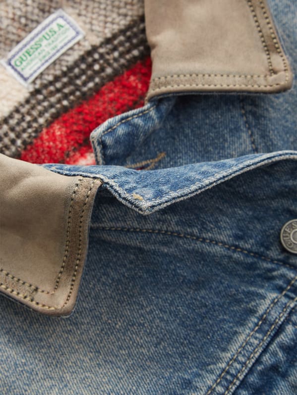 denim trucker jacket | GUESS