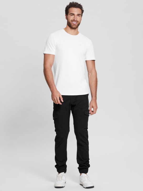 New Kombat Tapered Twill Pants | GUESS
