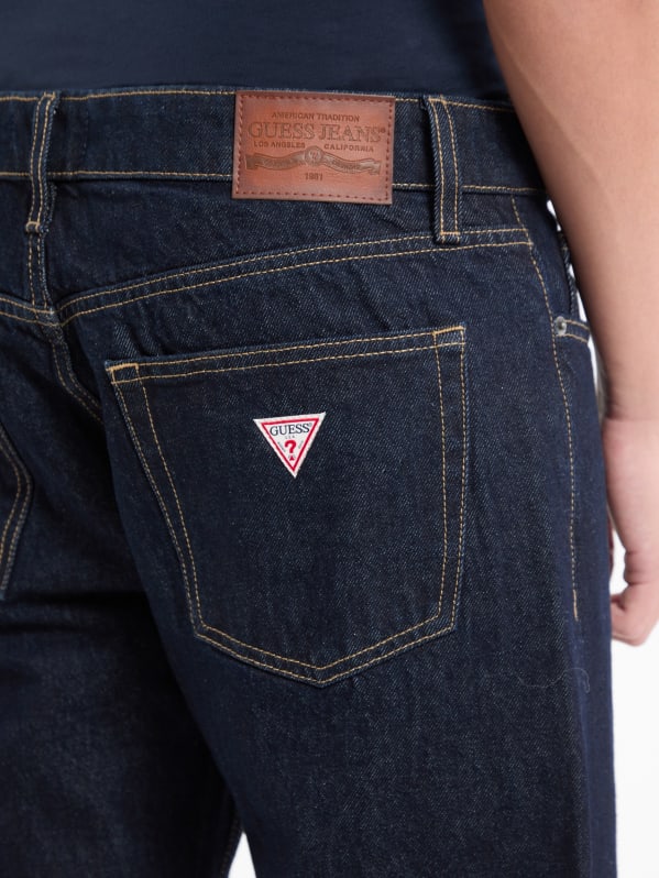 Selvedge Denim Straight Jeans | GUESS Jeans