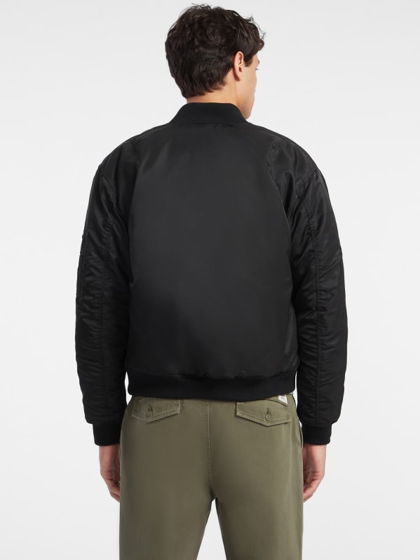 Nylon Bomber Jacket | GUESS Canada Nylon Bomber Jacket | GUESS Canada