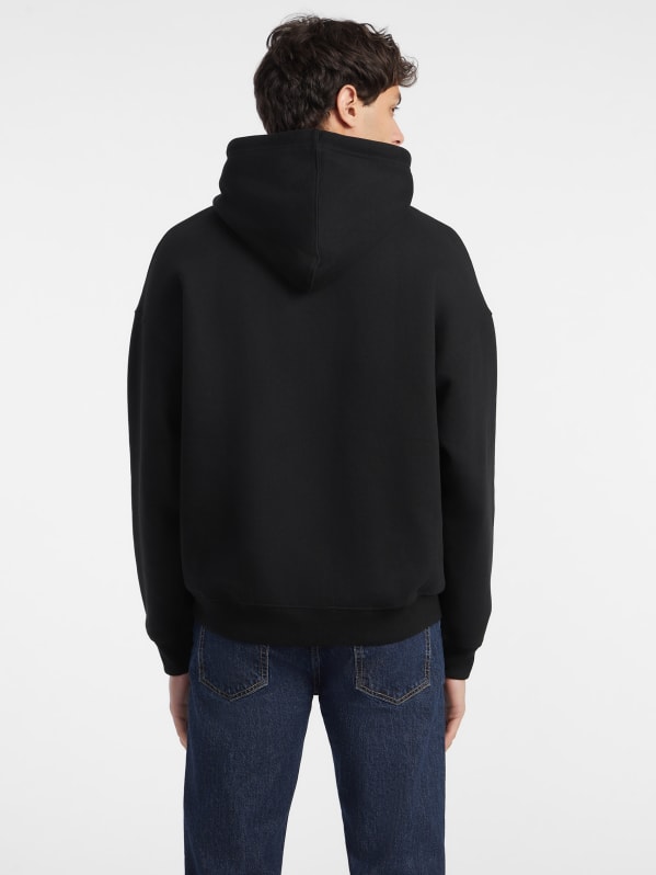 Mixed Chest Logo Hoodie | GUESS
