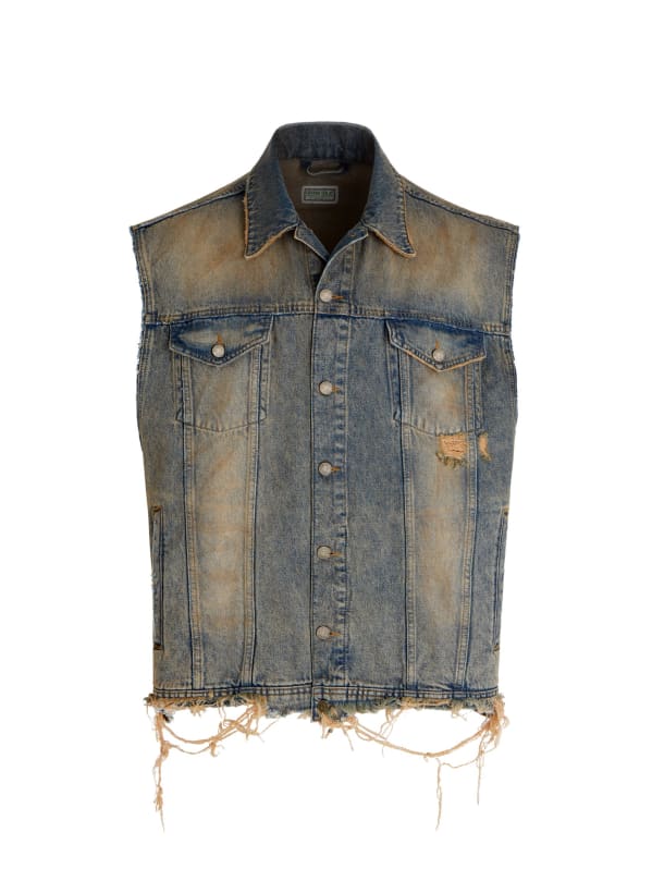 Sleeveless Denim Vest – BASSIKE