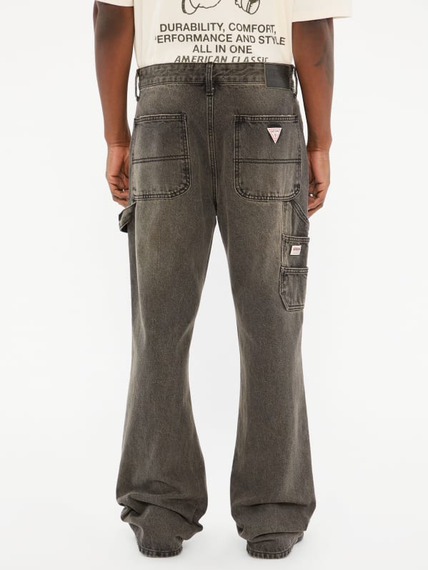 Buy GUESS JEANS Blue Mid Rise Straight Leg Jeans from Next USA