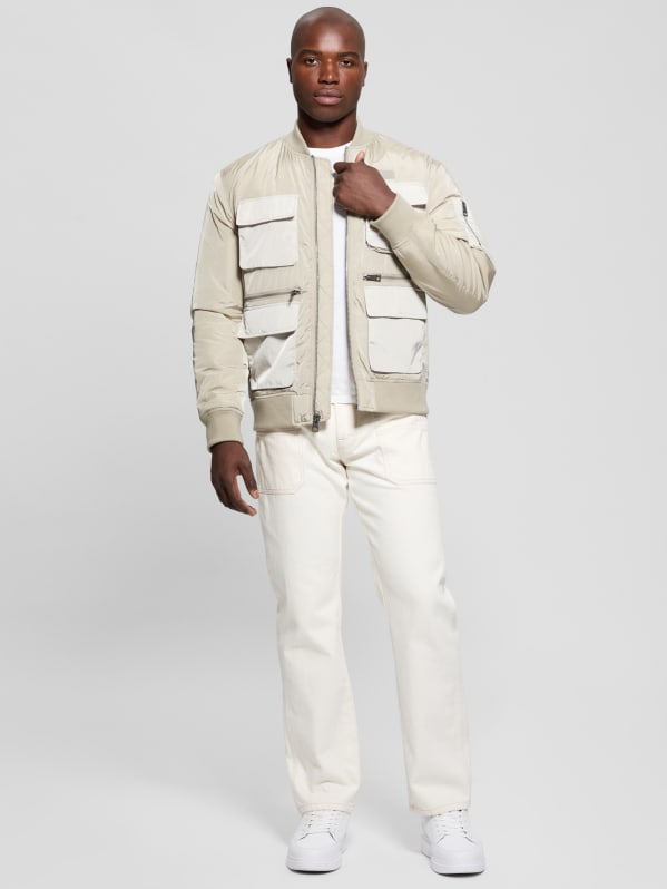 Utility Nylon Jacket | GUESS Utility Nylon Jacket | GUESS