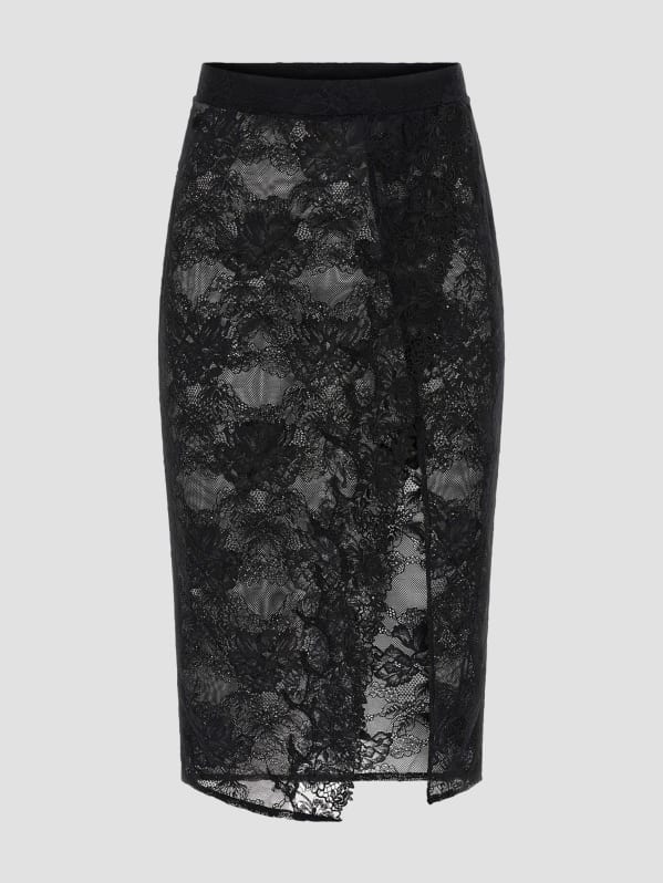Rebecca Floral Lace Skirt | GUESS