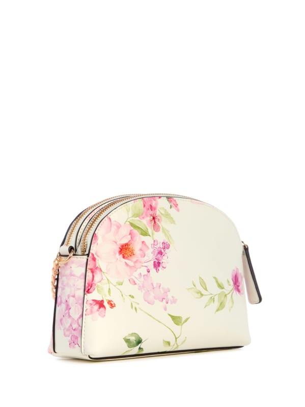 Jennice Floral Dual-Zip Crossbody | GUESS Factory