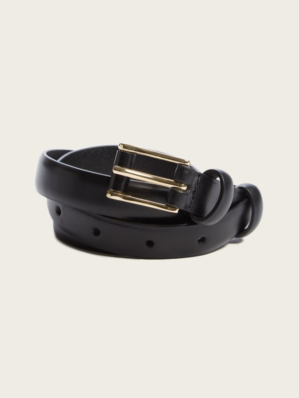 小物 Auralee LEATHER BELT BLACK M Leather Belt | Marciano Ca