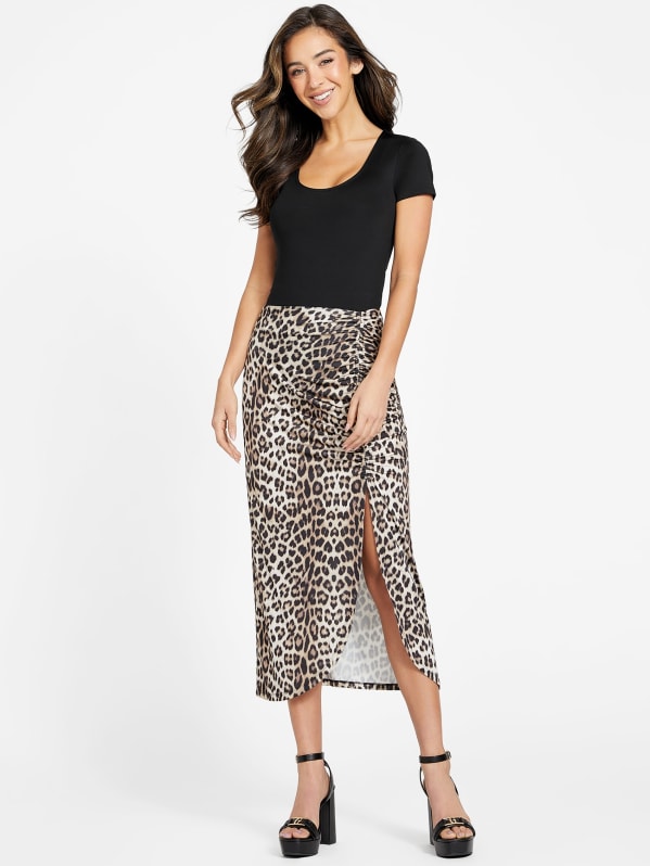 ★YEGG★ 25SS Leopard skirt 【送料込/関税込】 YEGG】[25SS] Leopard skirt [正規品][関税・送料込]