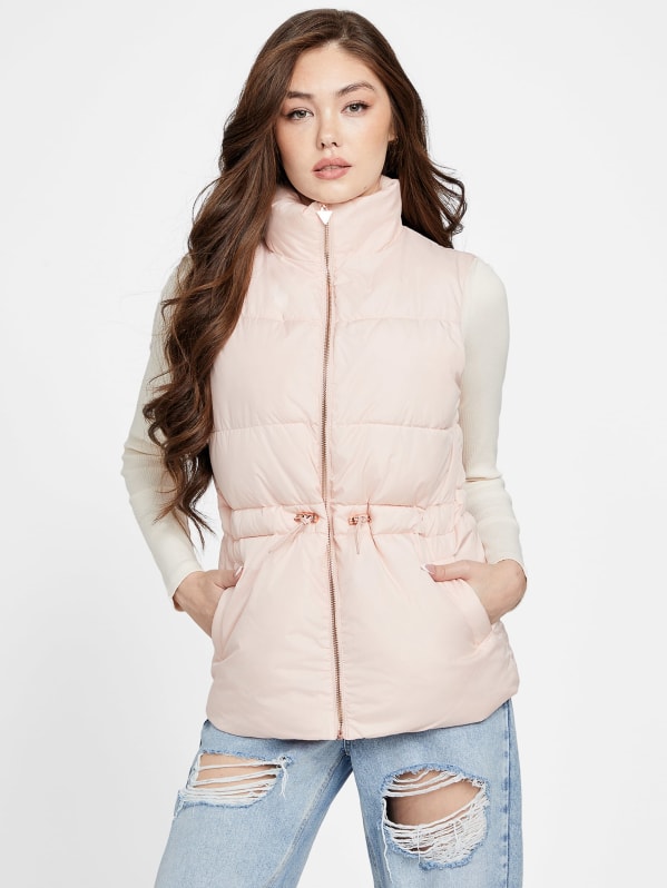 Kelly Puffer Vest | GUESS Factory Kelly Puffer Vest | GUESS Factory