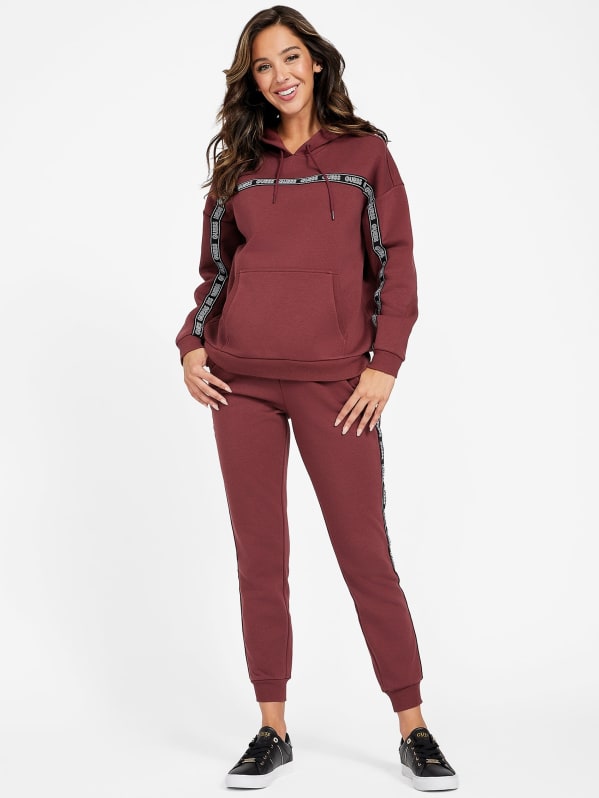 Lexi Logo-Tape Joggers | GUESS Factory Ca