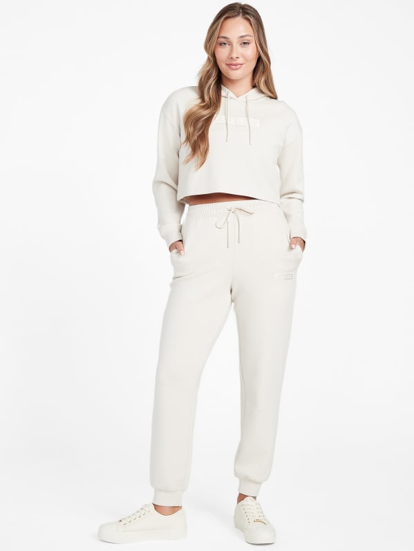 Carly Logo Half-Zip Pullover | GUESS Factory