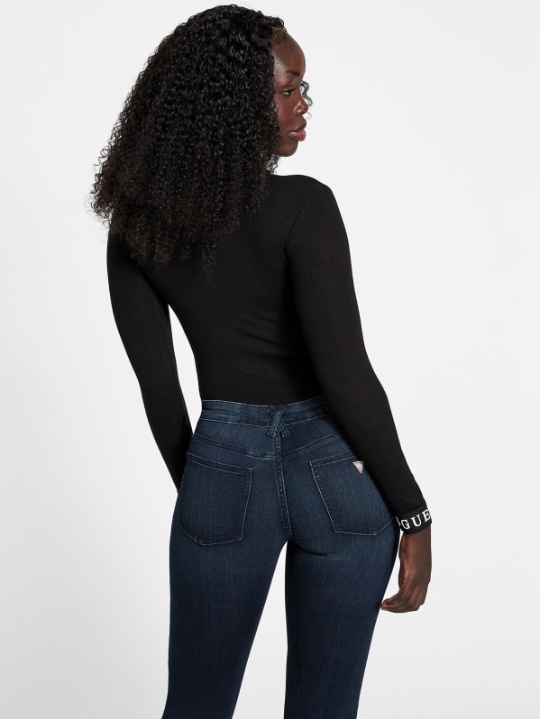 Omarion Tape Bodysuit | GUESS Factory Omarion Tape Bodysuit | GUESS Factory