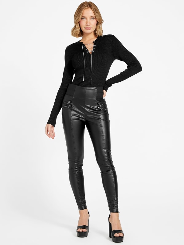 Elsa Sweater Top | GUESS Factory Elsa Sweater Top | GUESS Factory