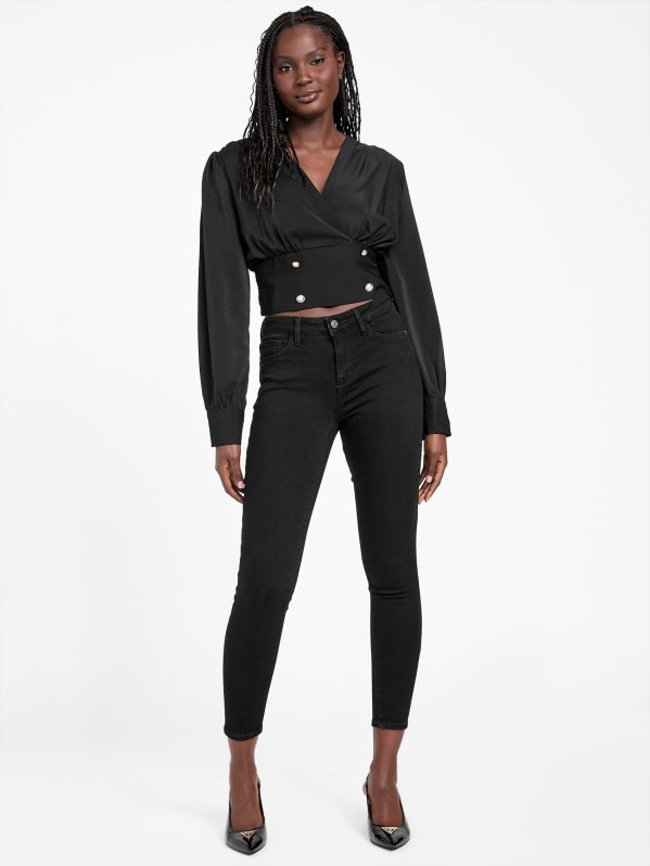Kasey Crop Top | GUESS Factory