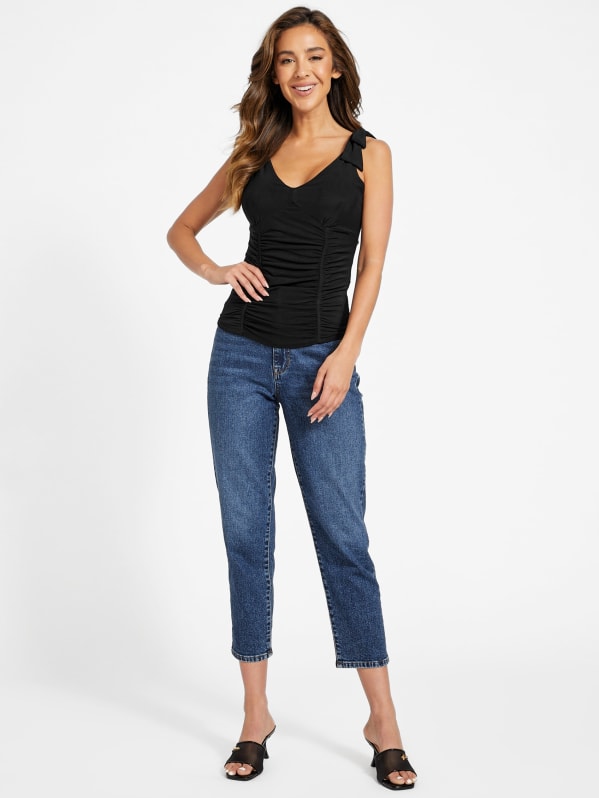 Claire Ruched Tank | GUESS Factory