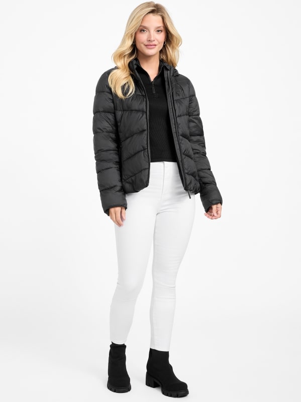 Juli Hooded Jacket | GUESS Factory Juli Hooded Jacket | GUESS Factory
