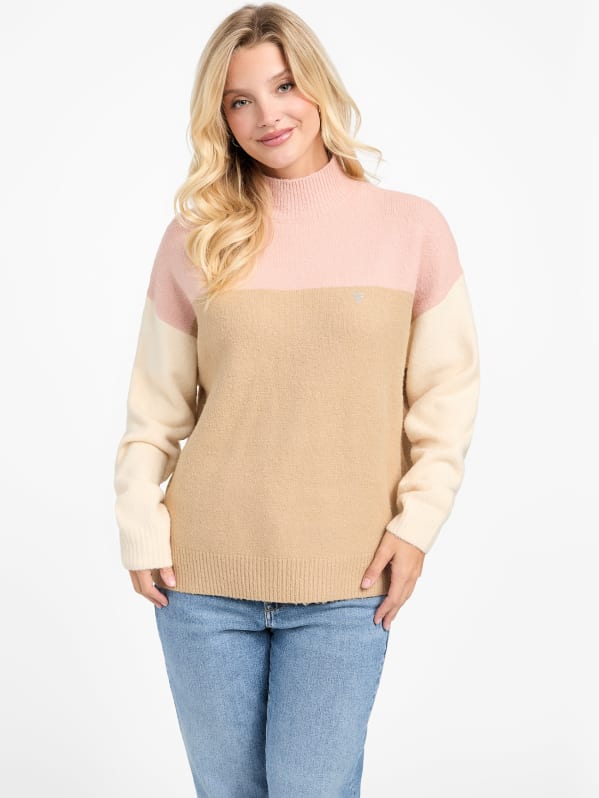 Andrea Turtleneck Sweater | GUESS Factory Andrea Turtleneck Sweater | GUESS Factory