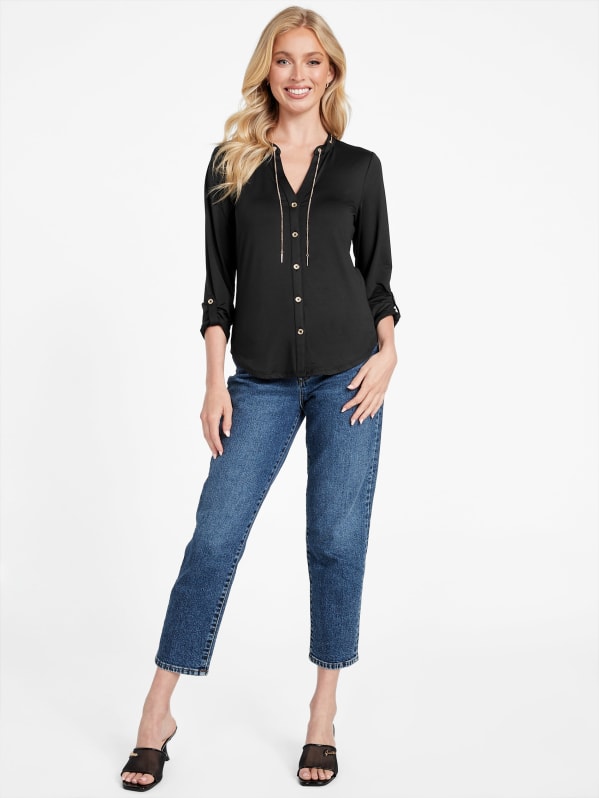 Eco Maddy Top | GUESS Factory