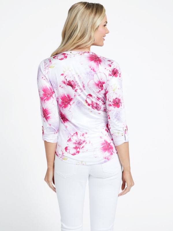爆買いしたい Maddy Printed Top | GUESS Factory トップス