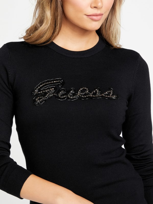 Frieda Logo Sweater | GUESS Factory Ca Frieda Logo Sweater | GUESS Factory Ca