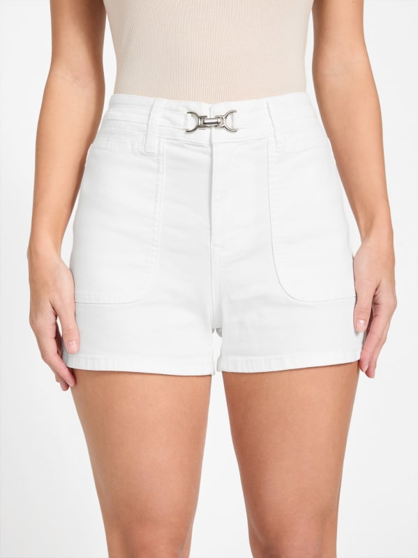 Dahlia High-Rise Denim Shorts | GUESS Factory