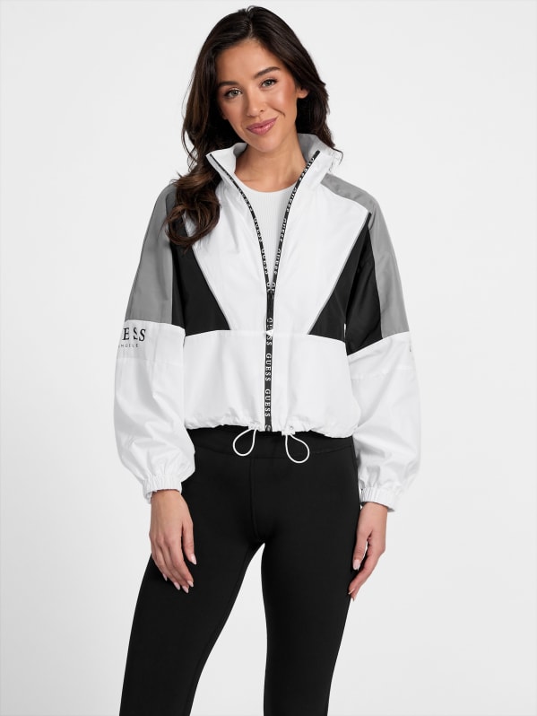 Leena Windbreaker Jacket | GUESS Factory