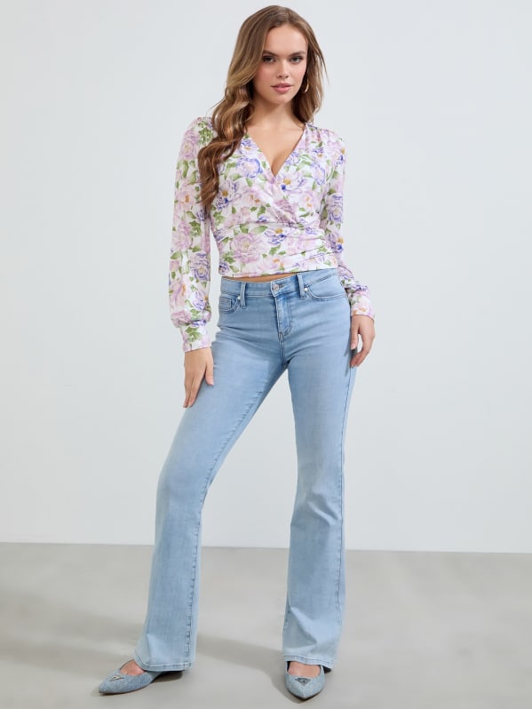 Veronica Floral Top | GUESS Factory Veronica Floral Top | GUESS Factory