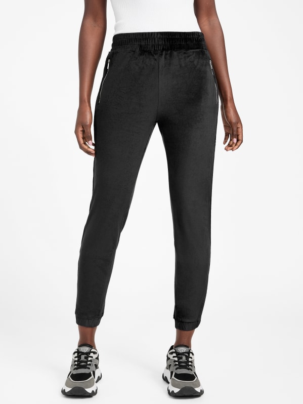 日本全国送料無料商品人気ランキング Eco Janess Factory GUESS | Joggers Velour Logo-Tape トップス