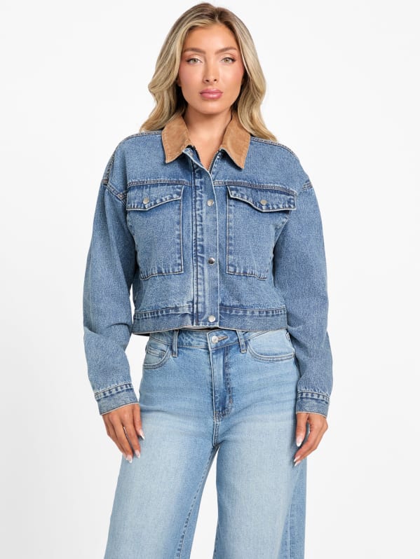 Belynda Denim Jacket | GUESS Factory