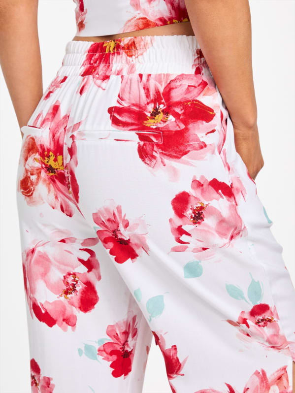 Didi Printed Palazzo Pants | GUESS Factory