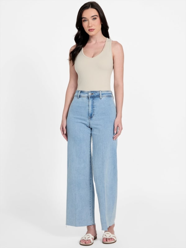 Sandra High-Rise Wide Leg Jeans | GUESS Factory