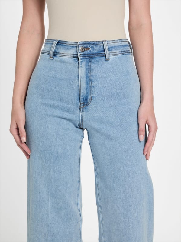 Sandra High-Rise Wide Leg Jeans | GUESS Factory