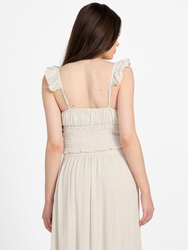 Bulma Satin Blouse | GUESS