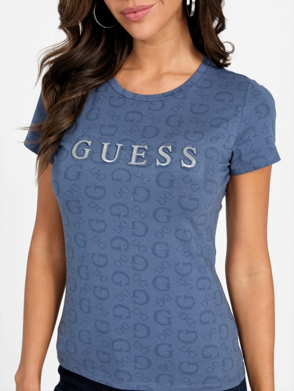 Eco Alexa Print Tee | GUESS Factory