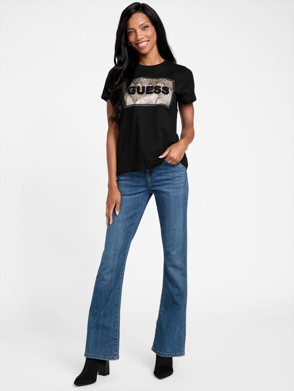 Eco Zanetta Crewneck Tee | GUESS Factory Ca