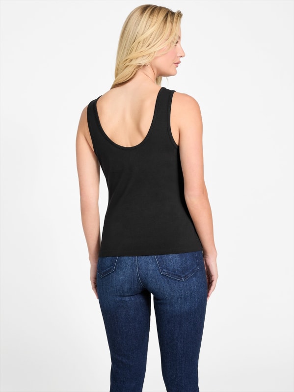 Eco Francine Logo Tank | GUESS Factory