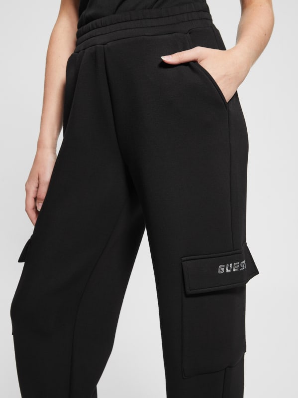 Eco Cecilia Scuba Cargo Pants | GUESS Eco Cecilia Scuba Cargo Pants | GUESS