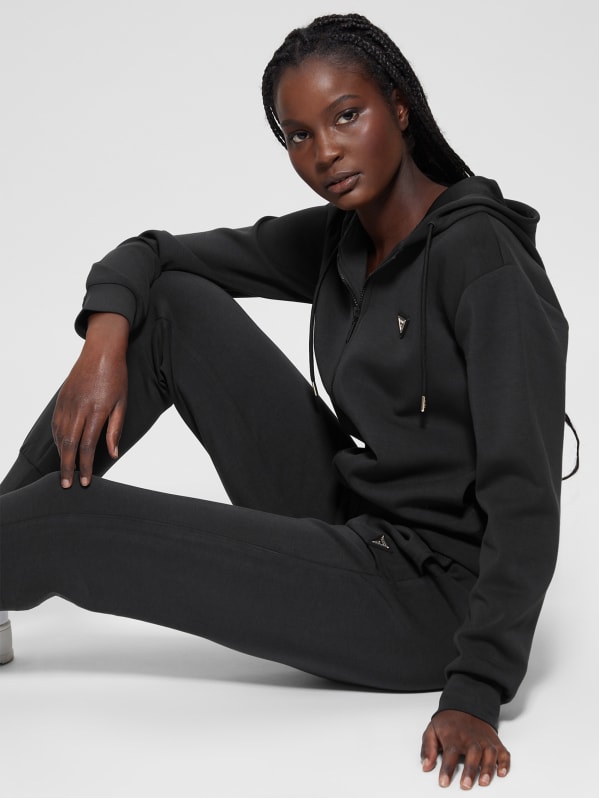 Eco Olympe Full-Zip Hoodie Sweatshirt | GUESS Eco Olympe Full-Zip Hoodie Sweatshirt | GUESS