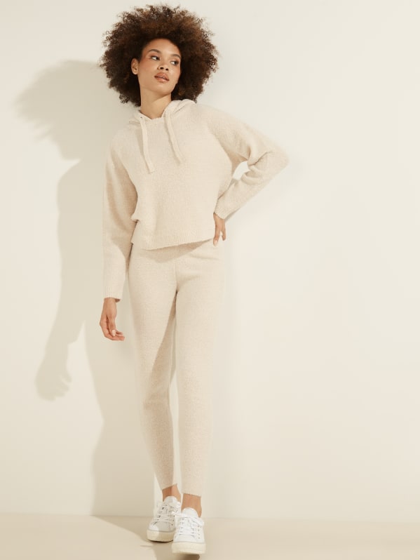 Reeda Lurex Boucle Joggers | GUESS Canada