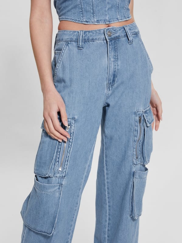 Kori Denim Cargo Jeans | GUESS Kori Denim Cargo Jeans | GUESS