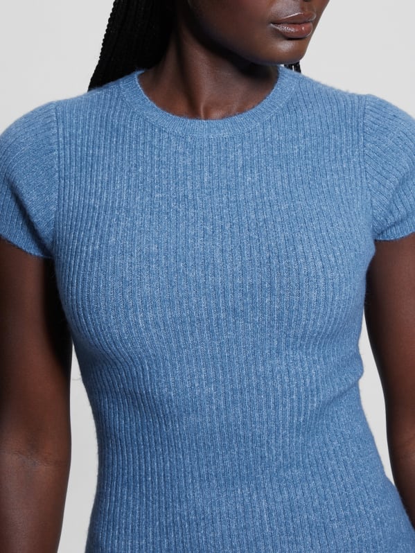 Toki Rib-Knit Sweater Dress