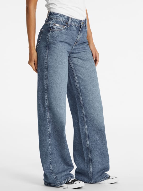 【PORTERNA】Beboard brushed wide jeans PORTERNA】Beboard brushed wide jeans