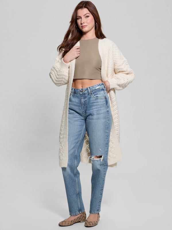 Leo Boucle Hair Cardigan (3color) - ASCLO | 60% - Asian