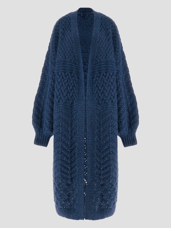 Eco Valeria Mixed Stitch Cardigan | GUESS Eco Valeria Mixed Stitch Cardigan | GUESS