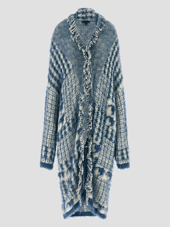 Lumignon feather ribbon op + cardigan