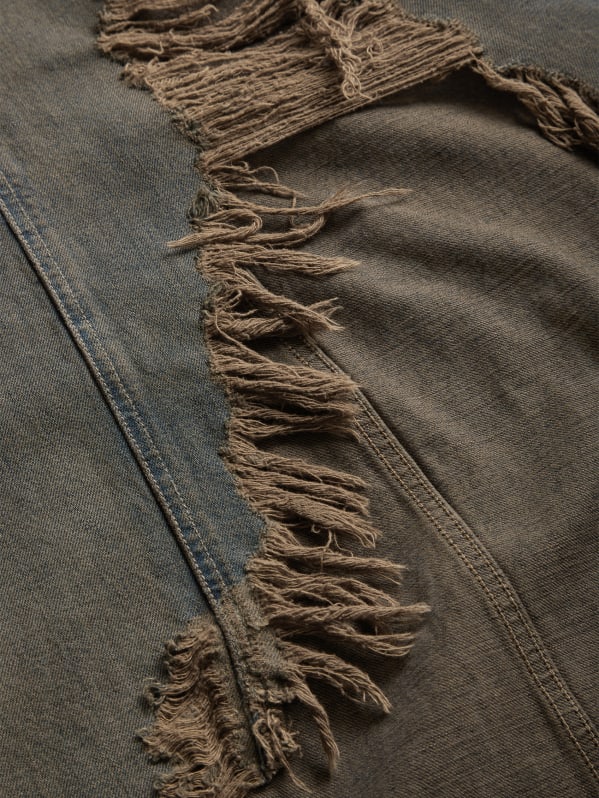 open front denim skirt | GUESS open front denim skirt | GUESS