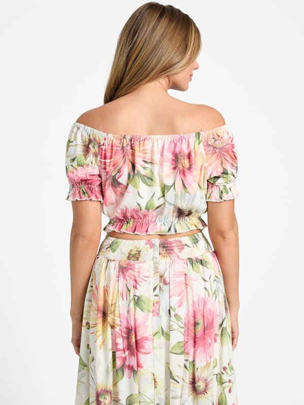 Eco Elodie Off-the-Shoulder Top | GUESS Eco Elodie Off-the-Shoulder Top | GUESS