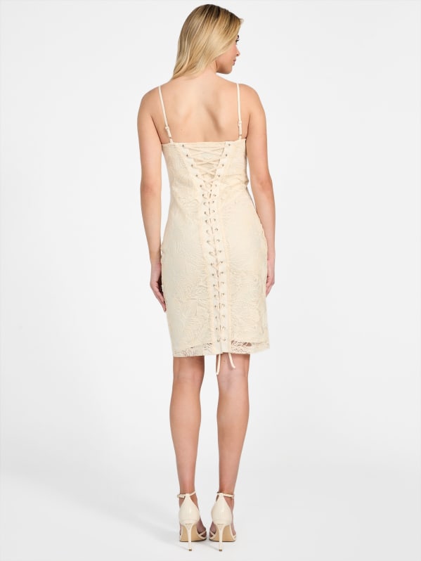 数量は多 Serene Lace Bustier Dress | GUESS Canada トップス