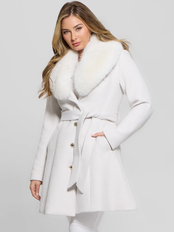 Eve Belted Coat | GUESS Eve Belted Coat | GUESS